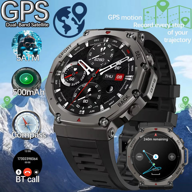 New T-Rex 3 Built-in GPS Smartwatch