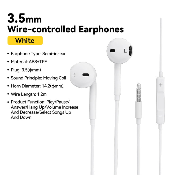 Essager 3.5mm Wired Headphones