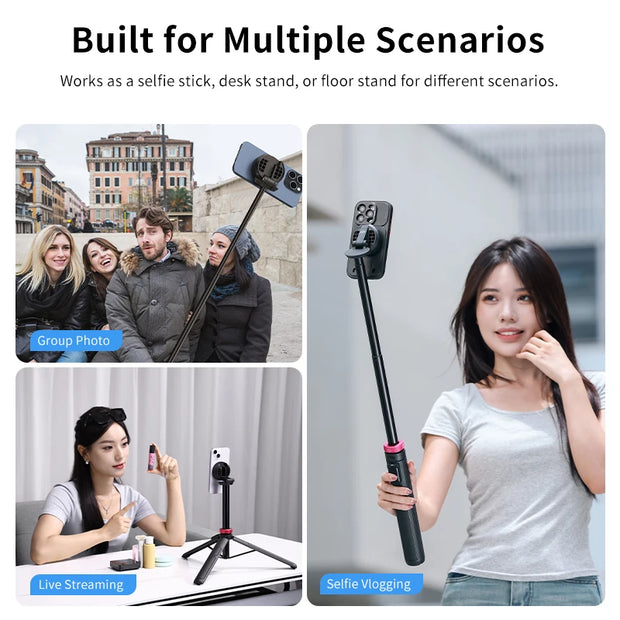 Ulanzi MT-84 1.53M Magsafe Selfie Stick Tripod