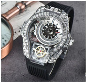 2025 New, Quartz Watch, Square Watch Fashion Business Large Dial Men's Watch