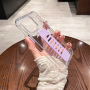 New Wristband Clear TPU Phone Case