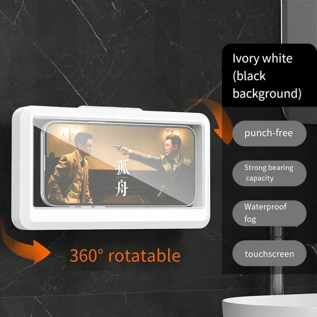 New Waterproof Shower Phone Holder