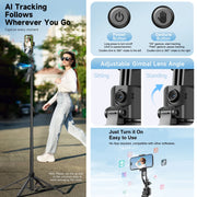 New Extendable Auto Face Tracking Tripod