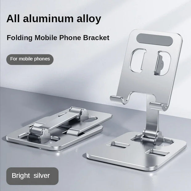 New Aluminum Alloy Foldable Desk Phone Holder Mount Stand
