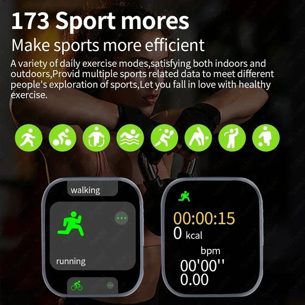 New NFC Compass Deepseek Smartwatch