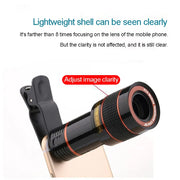 12X Telephoto Mobile Phone Zoom Lens