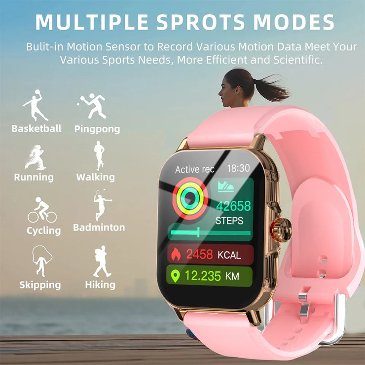 Men Bluetooth Talk Digital Smart Watch
