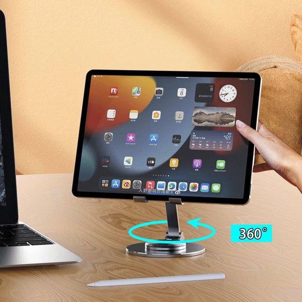 New Metal 360° Rotating Desk Mobile Phone Holder Stand