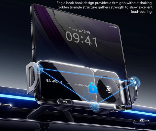 Essager Fold Screen Car Wireless Charger