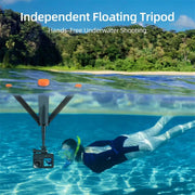 New buoyancy pole extendable selfie stick tripod