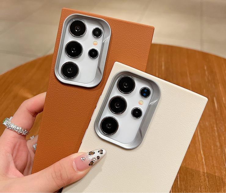 Original Official Leather Pattern Soft TPU Phone Case