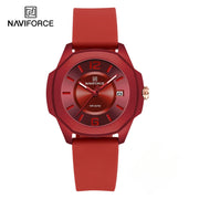 NAVIFORCE NF7107 Quartz Calendar Waterproof and Shockproof Watches for Women Clocks