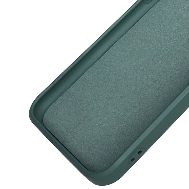 New  Square Liquid Silicone Phone Case