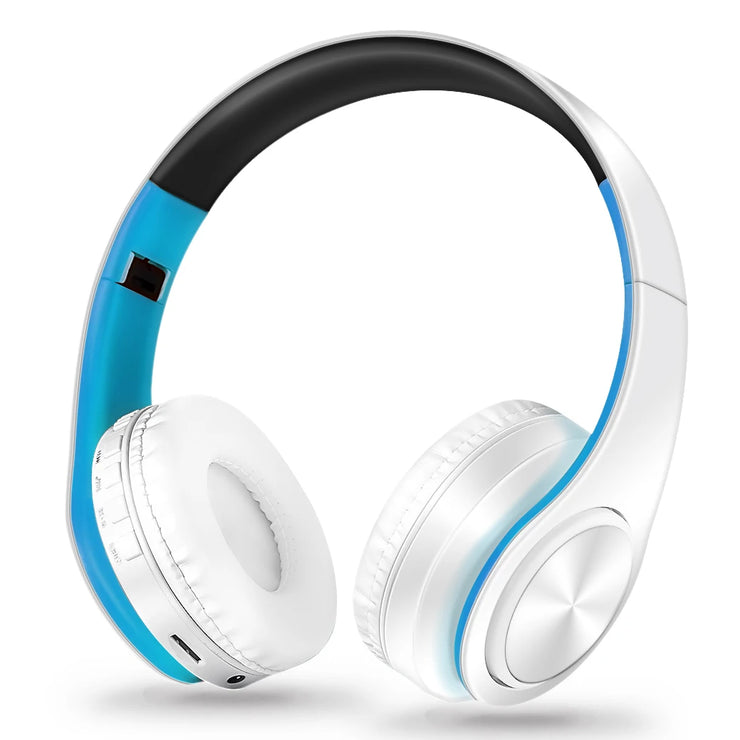 Men Gold Wireless Bluetooth Stereo Headset