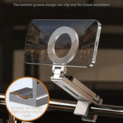 New Foldable Magnetic Phone Tripod Holder