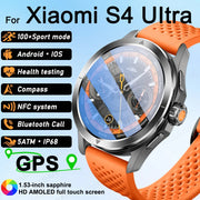 Xiaomi S4 Ultra NFC Bluetooth Call Blood pressure Health watch