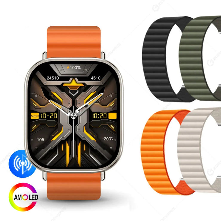 HK10 Ultra 3 Max AMOLED Smart Watch