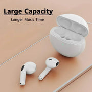New Pro 6 TWS Bluetooth Earphones