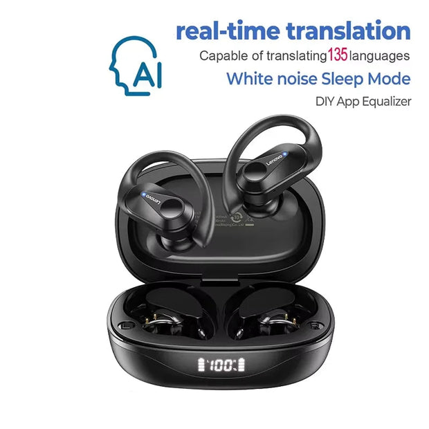 Original Lenovo LP75 AI Wireless Bluetooth Earphones