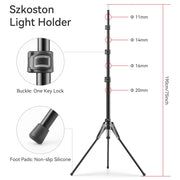 1.9M/75Inch Aluminium Light Stand