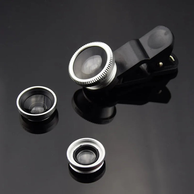 3 in 1 Fisheye Phone Lens