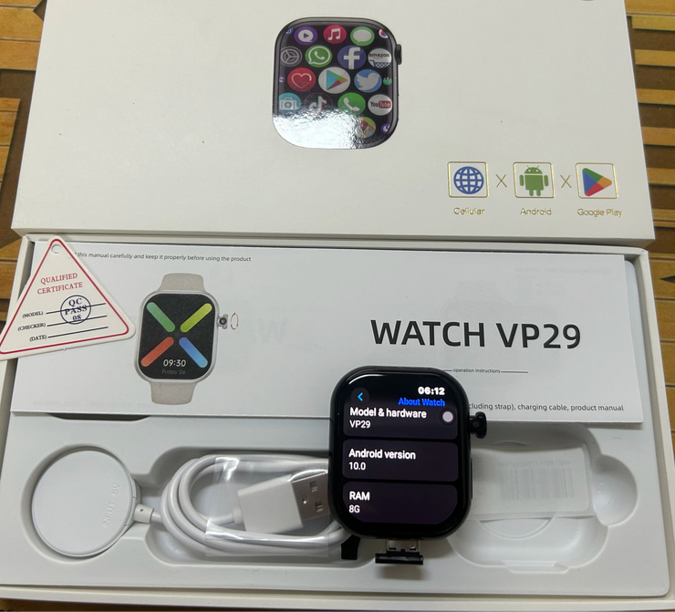 New 2.29inch Amoled Smart Watch