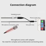 New Portable 3.5mm Stereo Studio Mic