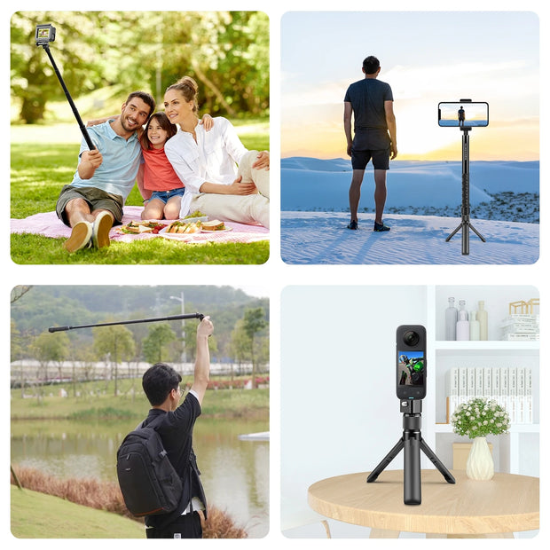 PULUZ Rotary Handle Desktop Tripod Stand