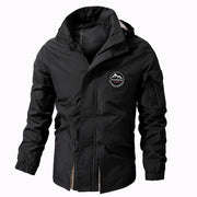 Men Outdoor Jacket New Spring Autumn Hooded Waterproof Casual Jacket Coat Men Tactics Military Jacket Men Plus Size M-8XL