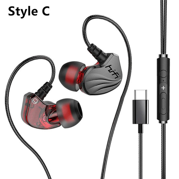 New Wired Headset USB C Gamer Headphones