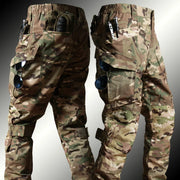 Men's Workwear Suit Outdoor Clothes Long Sleeve Tee Shirt & Trousers Wear-resisting Hunting Clothes Men Camping Suit