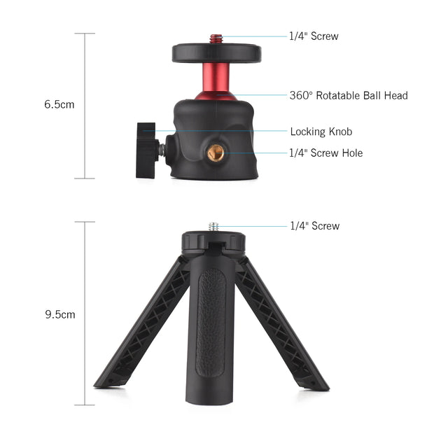 Smartphone Video Kit Including Universal Phone Tripod