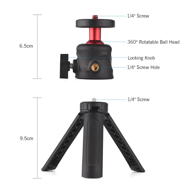 Smartphone Video Kit Including Universal Phone Tripod