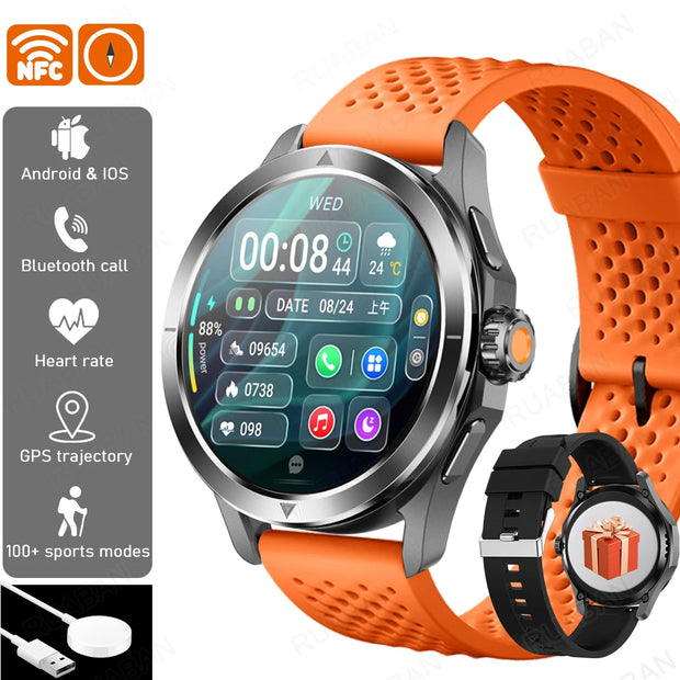 Xiaomi S4 Ultra NFC Bluetooth Call Blood pressure Health watch
