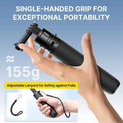 New Magnetic QR Action Camera Extension Tripod Selfie Stick