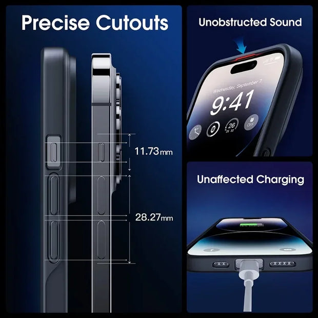Matte Translucent Frosted Phone Case