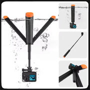 New buoyancy pole extendable selfie stick tripod