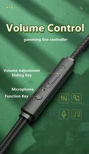 New Gamer Wired Headphones