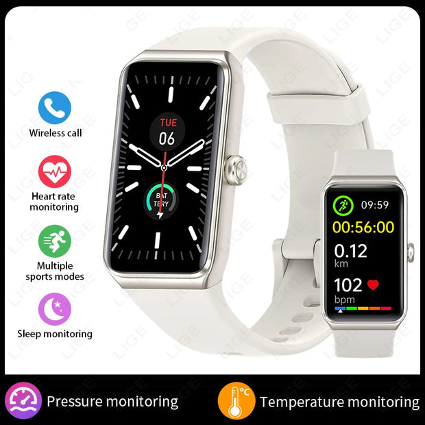 New Waterproof Sports Fitness Tracker Smartwatch