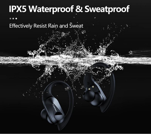 Lenovo LP75 TWS Mics Sports Earphones