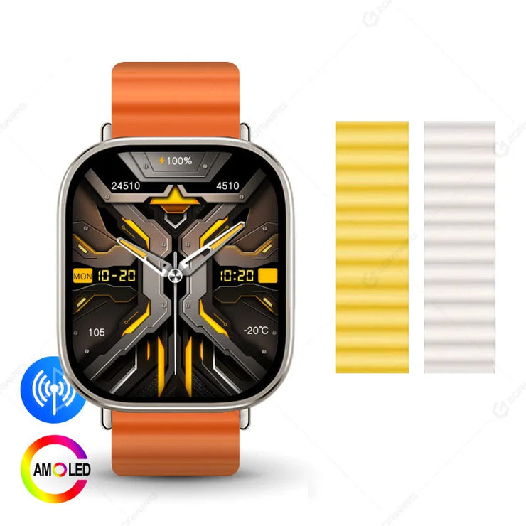 HK10 Ultra 3 Max AMOLED Smart Watch