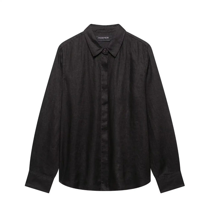 TFMLN 2025 Women Blouse Trouser Sets Office Ladies Elegant Long Sleeve Casual Loose Shirt Wide Leg Pant Suits Simple Outfits