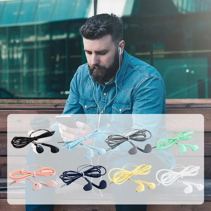 New Universal 3.5mm Stereo In-Ear Headphones