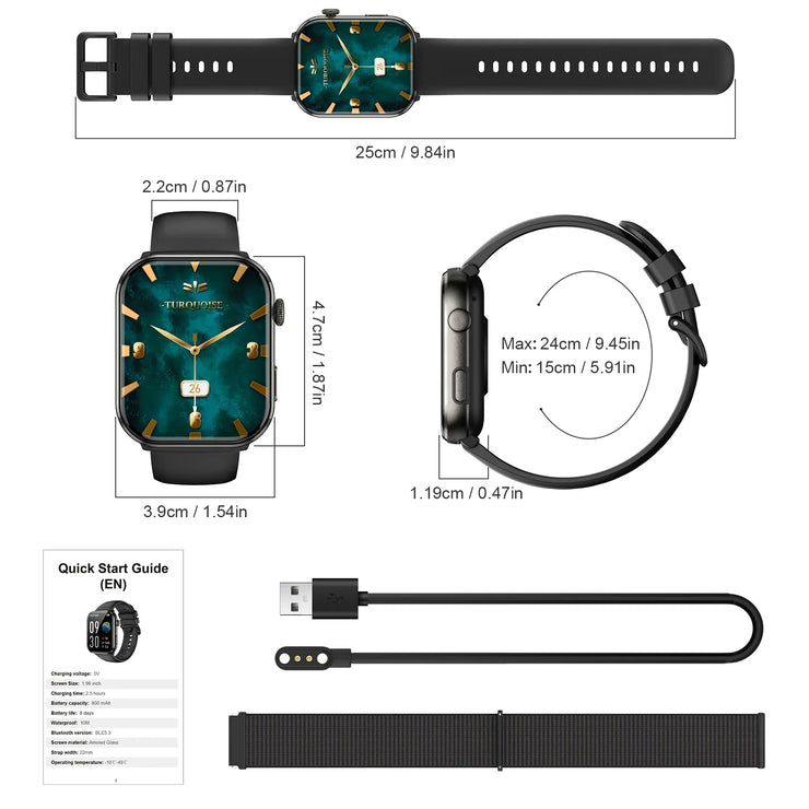 2025 New R60 Bluetooth Call Smartwatch