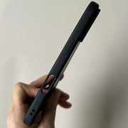 New Luxury Full Black Silicone Matte Phone Case