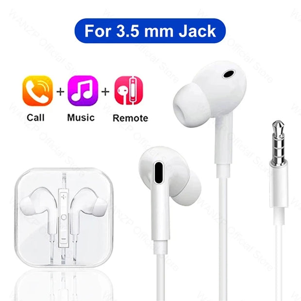 iPhone 16 15 14 13 12 11 Pro Max Earphones