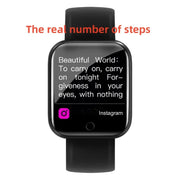 Y68 Real Step Count Fashion Smart Sports Watch