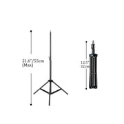 1/4 Screw Head Light Stand Tripod