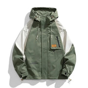 Men Jacket Hoodie Loose Outerwear Hiking Sportswear Mens Casual Breathable Jackets Male Windbreaker Plus Size L-9XL Men Clothing