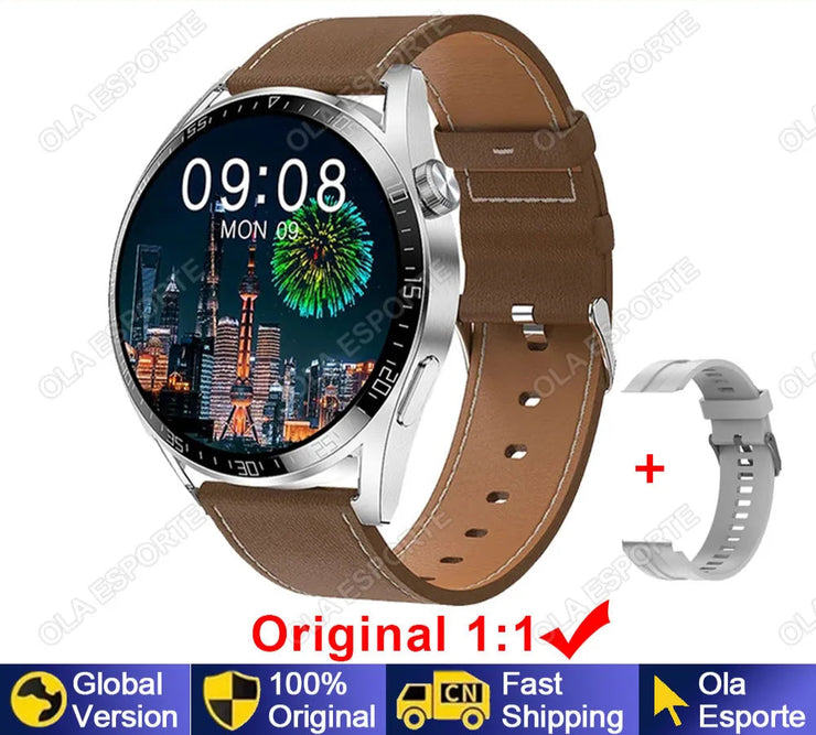 New HD Screen Bluetooth Call GPS Tracker Watch